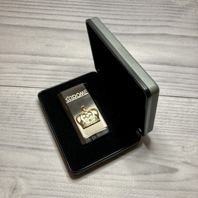 Зажигалка подарочная корона Sarome D84