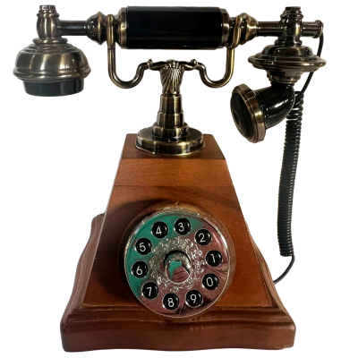 Декоративная зажигалка в виде ретро-телефона 8859