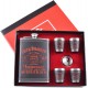 Подарочный набор 6в1 фляга, рюмки, лейка Jack Daniels TZ-3