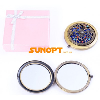 Косметическое Зеркальце в подарочной упаковке (Испания) №7006-9-3 Косметическое Зеркальце в подарочной упаковке (Испания) №7006-9-3