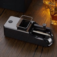 Автоматическая электрическая машинка для набивки сигарет HL-673 Black Автоматическая электрическая машинка для набивки сигарет HL-673 Black