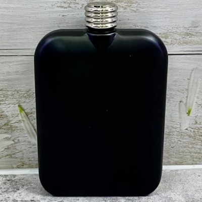 Фляга металлическая 6 oz (чёрная матовая) FH-6B