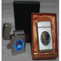 Зажигалка газовая мигающая 