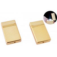 Зажигалка карманная Classic (Острое пламя) №4891 Gold
