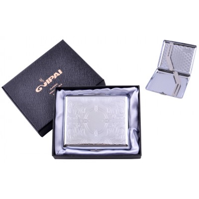 Портсигар классический на 20 сигарет в подарочной коробке №4375-3 Портсигар классический на 20 сигарет в подарочной коробке №4375-3