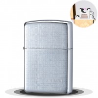 Электроимпульсная зажигалка ⚡️ в металлической упаковке JIN LUN (USB) №4838-3