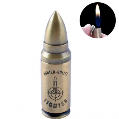 Газовая зажигалка Hunter-Bullet в форме пули D566