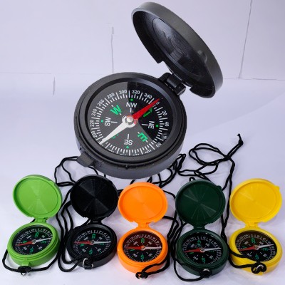 Туристический компас с откидной крышкой и шнурком DC45-7