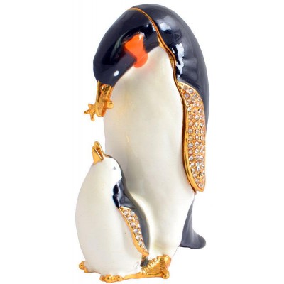 Шкатулка ювелирная Пингвин QF2768-2