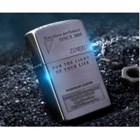 Бензиновая зажигалка ZORRO 'FOR THE LIGHT OF YOUR LIFE' HL-283