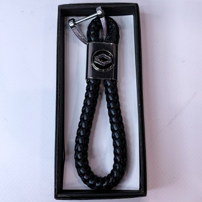 Кожаный Брелок с логотипом авто Renault D552 Кожаный Брелок с логотипом авто Renault D552