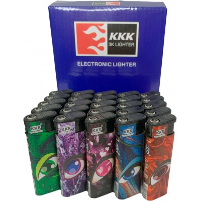 Зажигалки газовые KKK Lighter Абстракция глаз 