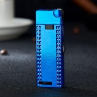 Подарочная зажигалка, многоразовая, ветрозащитная, острое