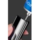 Электрическая и газовая зажигалка Доброго вечора Ми з України (с USB-зарядкой⚡️) HL-436 Blue-ice