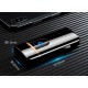 Электрическая и газовая зажигалка Доброго вечора Ми з України (с USB-зарядкой⚡️) HL-436 Blue-ice