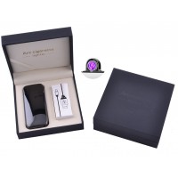 Электроимпульсная зажигалка в подарочной коробке Lighter (USB) 5007 Black