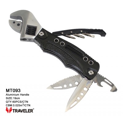 Многофункциональный инструмент Traveller Premium: разводной ключ 19см (60шт/ящ) MT093