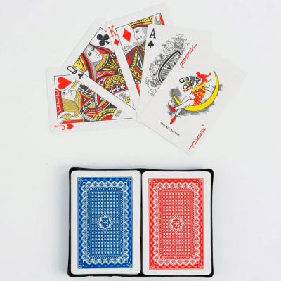 Игральные карты пластиковые (2 колоды) D680
