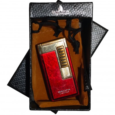 Стильная газовая зажигалка BAOFA D741 Стильная газовая зажигалка BAOFA D741