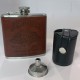 Подарочный набор фляга Jim Beam с рюмками QK-2-3
