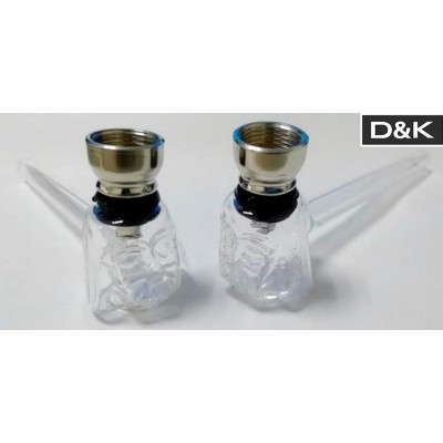 Стеклянная Трубка для Курения ☘️ D&K Oil-pipe (13.1см) «Darth Vader» DK-8586