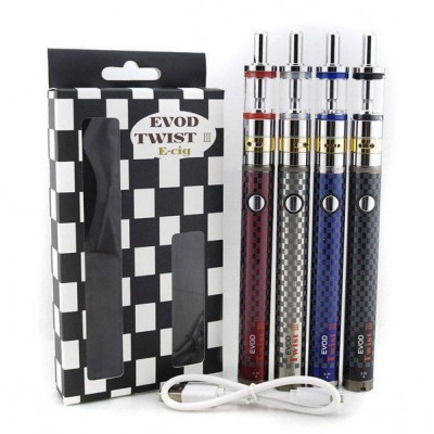 Электронная сигарета EVOD Twist III 3 Aerotank M16 Micro USB 1600mah EC-022 Уценка⚠️