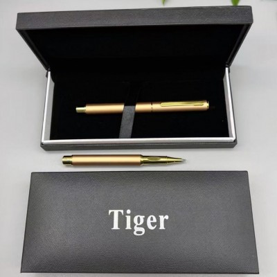 Подарочная ручка Tiger в футляре (золотистая) RP-30063