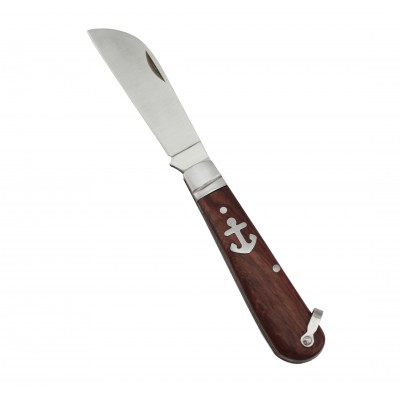 Складной карманный нож Якорь (Anchor) деревянная ручка QSD