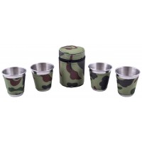 Рюмки в камуфляжном чехле (4 шт) PM-23