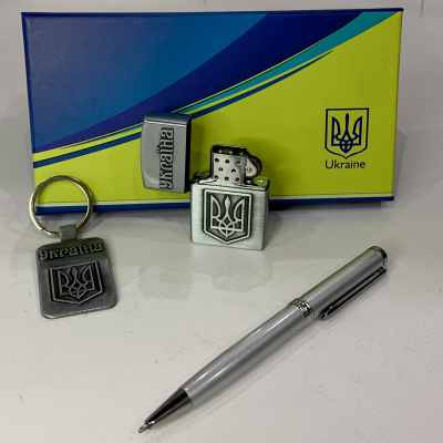 Подарочный набор «Україна» WKL-105 Silver