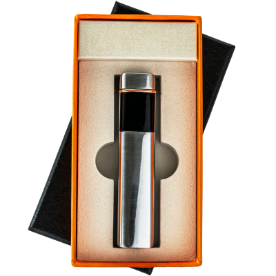 Уценка: Элегантная зажигалка Slim Silver Arc USB Lighter D768 Уценка: Элегантная зажигалка Slim Silver Arc USB Lighter D768