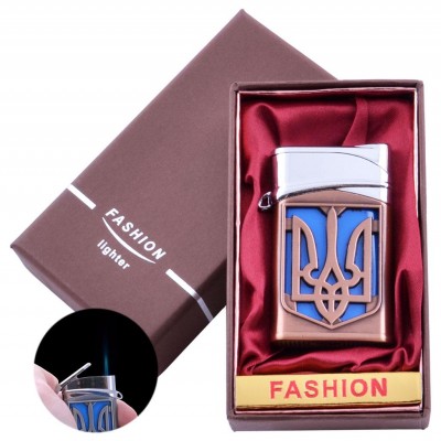 Зажигалка в подарочной коробке Украина (Острое пламя) UA-24 Bronze Зажигалка в подарочной коробке Украина (Острое пламя) UA-24 Bronze