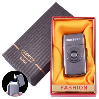 Зажигалка кремневая в подарочной коробке FASHION (Обычное пламя) XT-89 Black