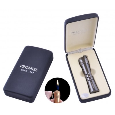 Зажигалка в подарочной коробке Promise №105 Black Зажигалка в подарочной коробке Promise №105 Black