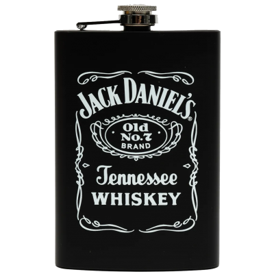 Фляжка Jack Daniels из пищевой нержавеющей стали (236 мл) D111