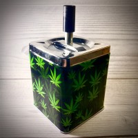 Пепельница бездымная юла Конопля D78