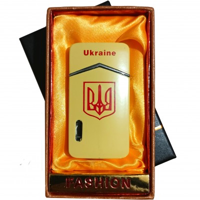 Патриотичная газовая зажигалка Ukraine (Jet пламя) D740