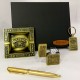 Подарочный набор 4в1 Пепельница, зажигалка, ручка, брелок Jack Daniels YJ-6441