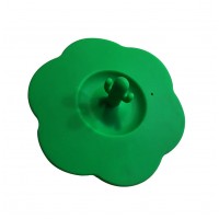 Крышка силиконовая для чашки зеленый Кактус