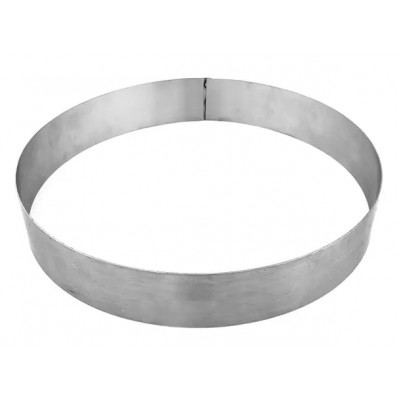 Кольцо кондитерское цельное диаметр 10 см высота 2,5 см СК