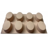 Форма силиконовая для выпечки Овалы из 8 шт