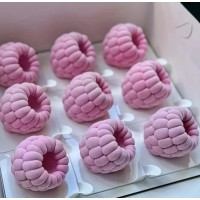 Форма силиконовая для евродесертов Малина из 6 шт Форма силиконовая для евродесертов Малина из 6 шт