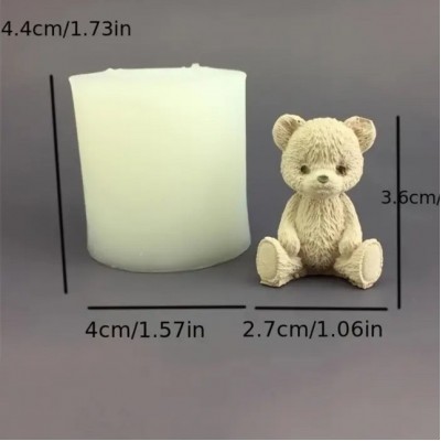 Силиконовый молд Мишка маленький 1 шт