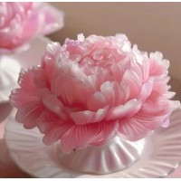 Силиконовый молд Пион 3D