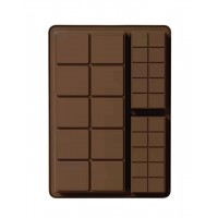 Форма силиконовая для шоколада Дубайский шоколад 3 квадрата