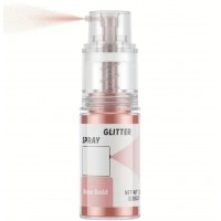 Пищевый блеск глиттер с распылителем Роуз Голден 5 гр кандурин Пищевый блеск глиттер с распылителем Роуз Голден 5 гр кандурин