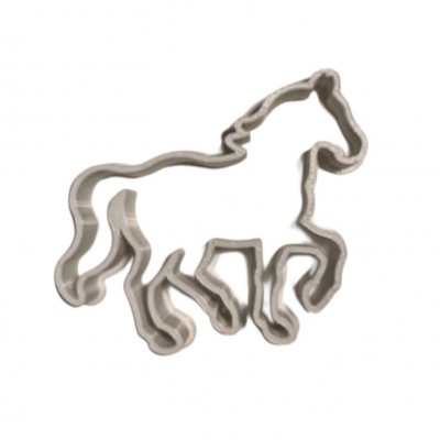 Вырубка для печенья и пряников Лошадка 1 шт Вырубка для печенья и пряников Лошадка 1 шт