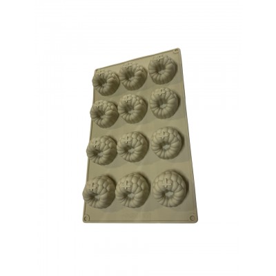 Форма силиконовая для евродесертов Малина из 12 шт Форма силиконовая для евродесертов Малина из 12 шт