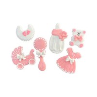 Набір кондитерських цукрових прикрас 