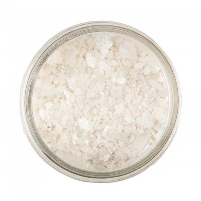 Вафельні блискітки перламутр білий 1г